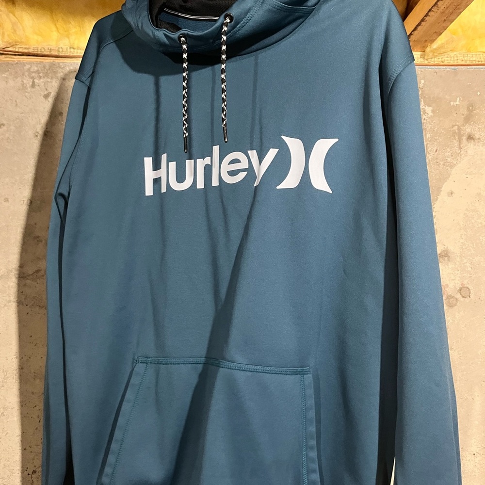 XXL Aqua Hurley Hoodie